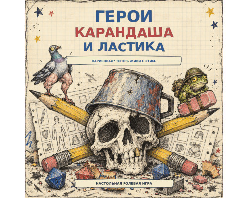 Герои карандаша и ластика