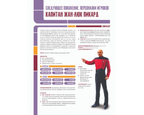 Звёздный путь. Набор бланков «Следующее поколение» (2d20, Star Trek Adventures)